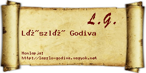 László Godiva névjegykártya